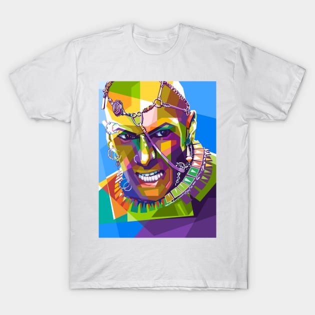 Peter Mensah T-Shirt by lots of artWork